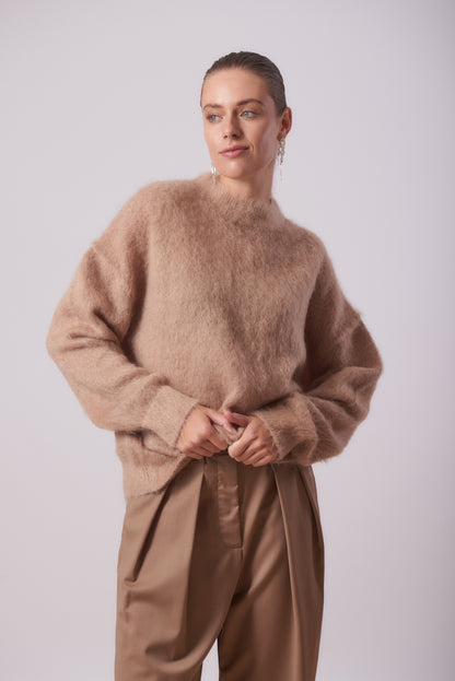 Pullover 1 Mohair Sweater | Nude