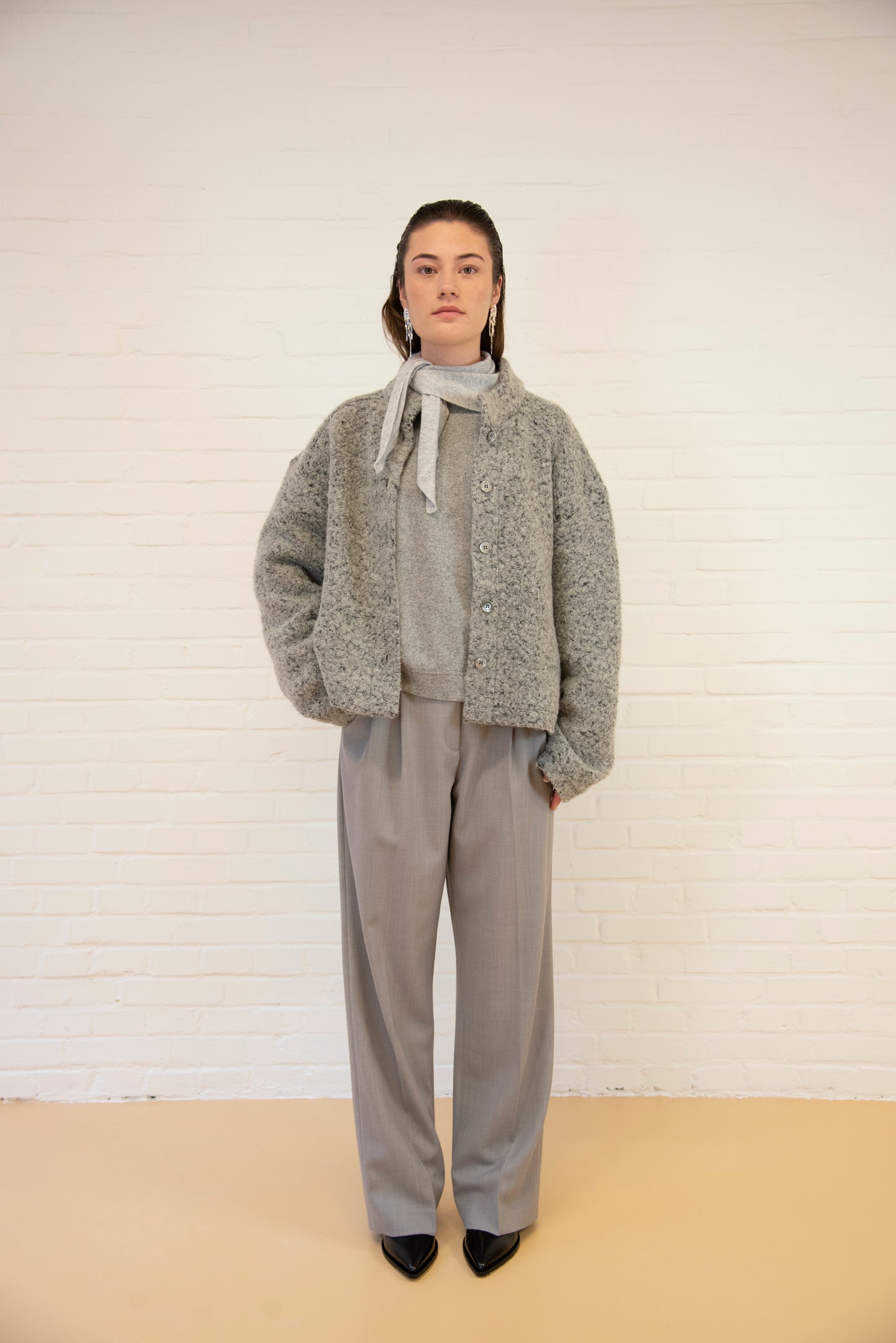 Jacket 3 - Short Jacket - Light Grey