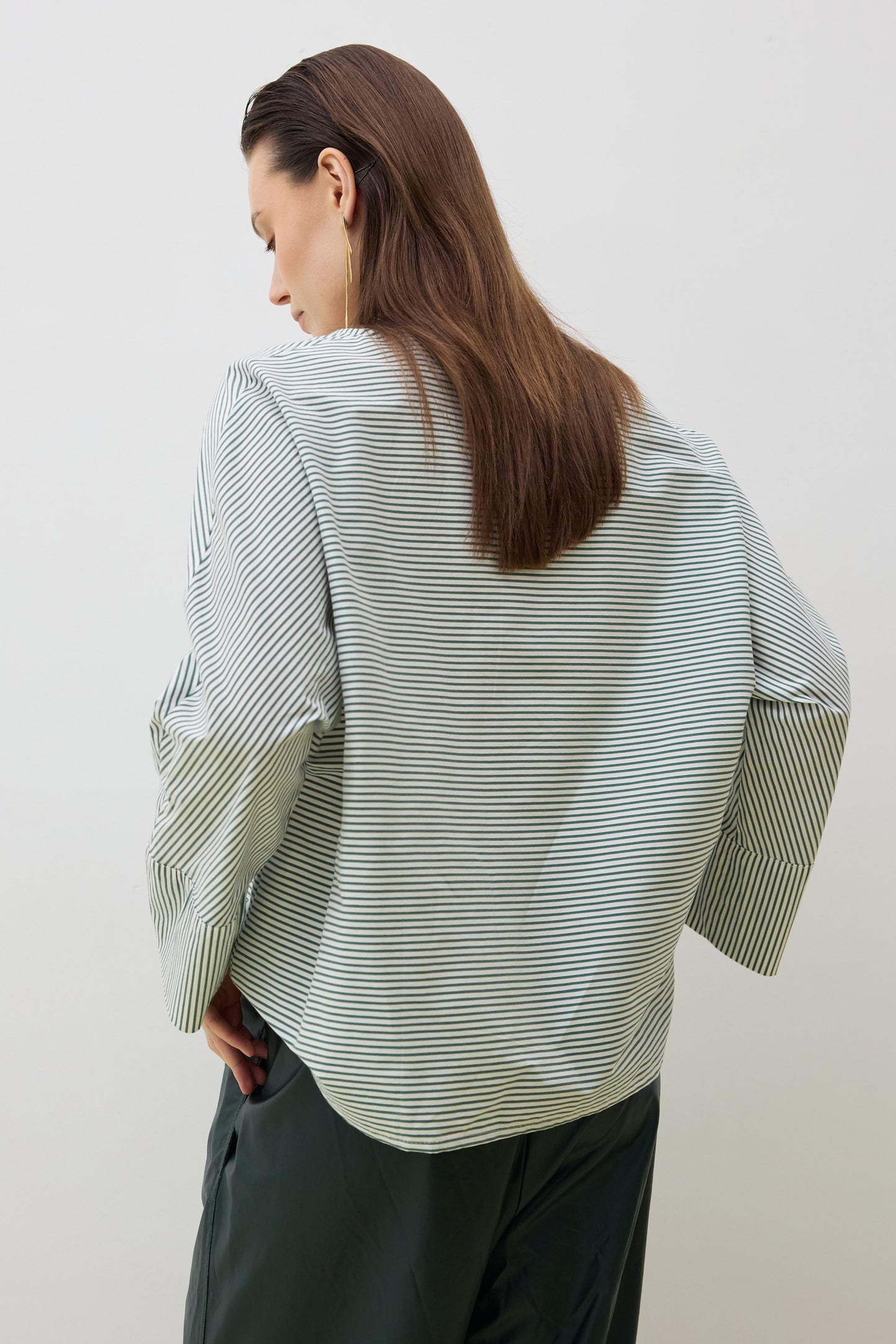 Top 7 | Green White Stripes