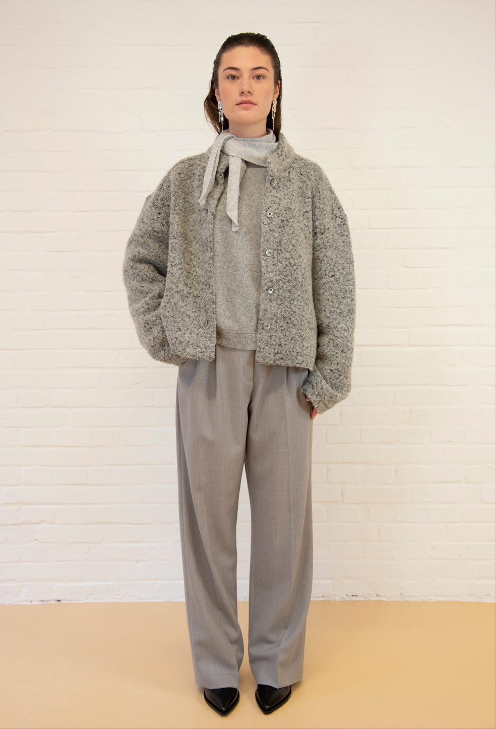 Jacket 3 - Short Jacket - Light Grey