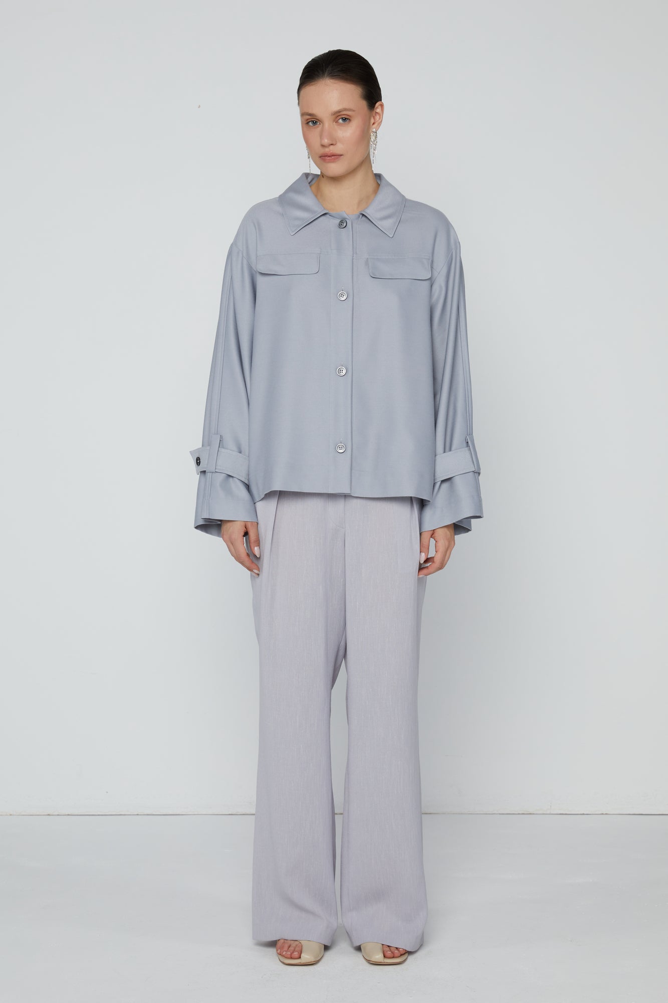 Pants 2 Relaxed Fit Trousers | Sky