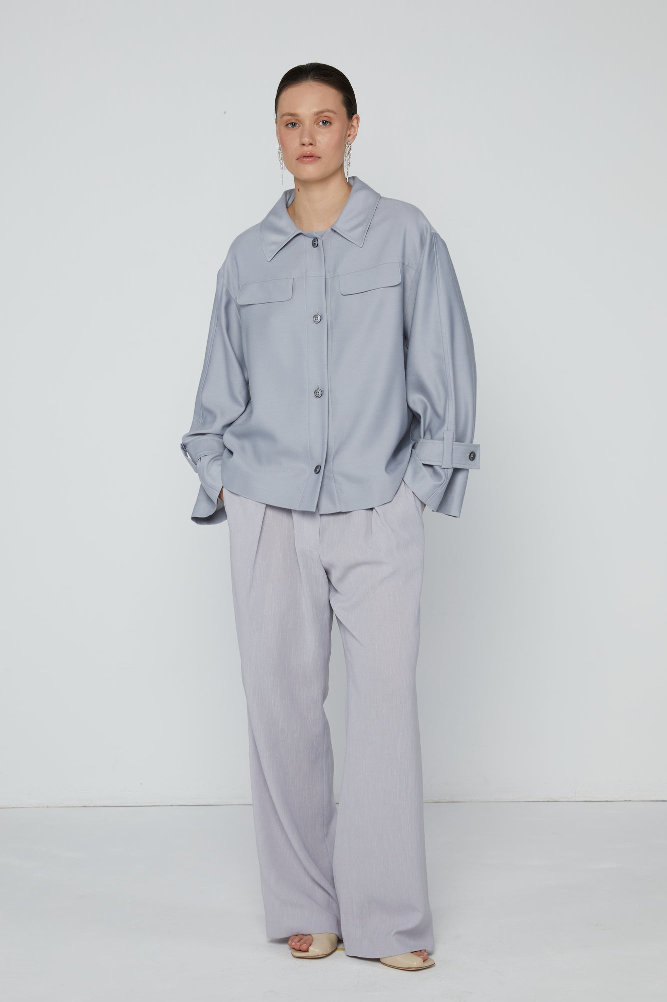 Pants 2 Relaxed Fit Trousers | Sky