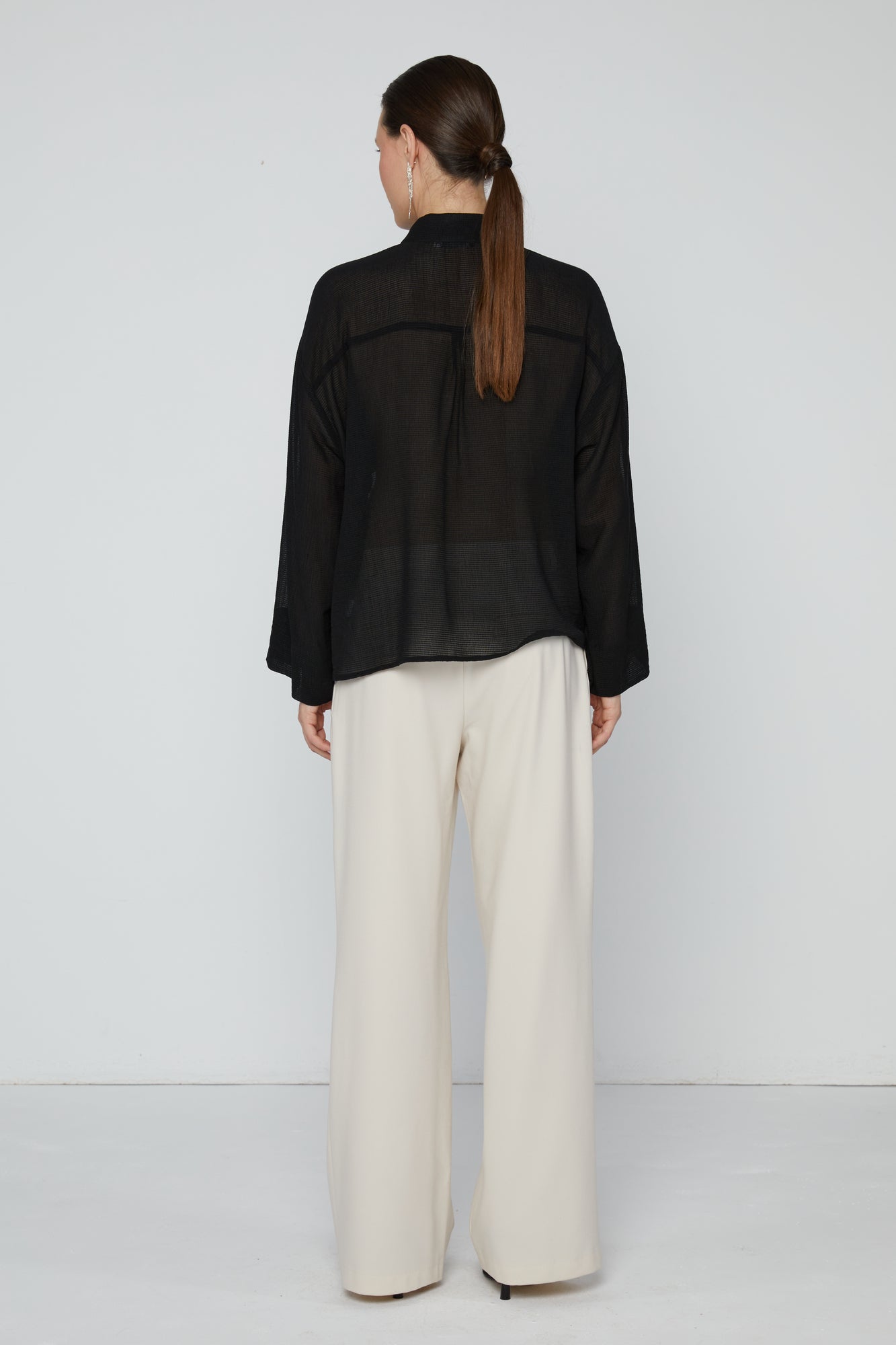 Pants 4 Relaxed Fit Trouwsers | Cream