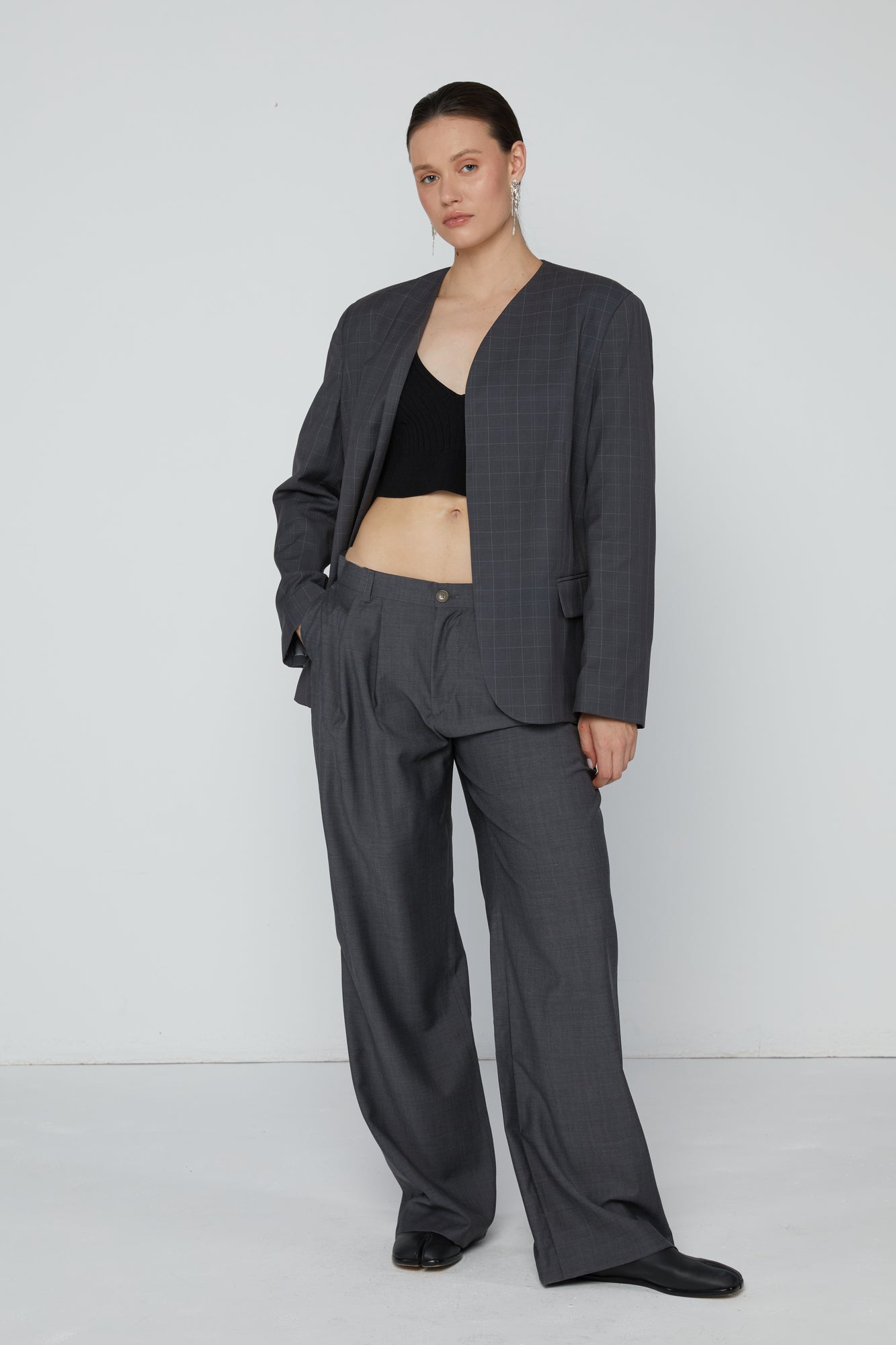 Pants 4 Relaxed Fit Trouwsers | Grey