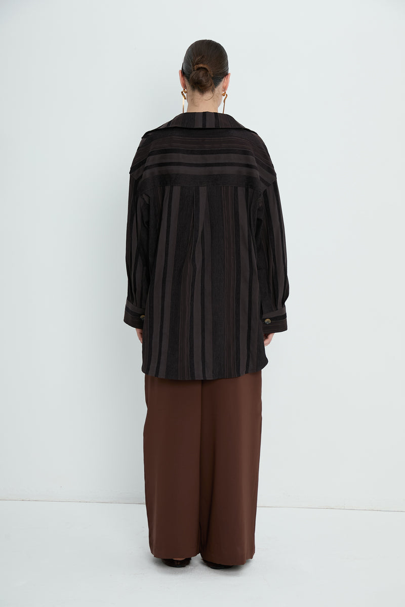 Pants 6 Wide Leg Trousers | Rust