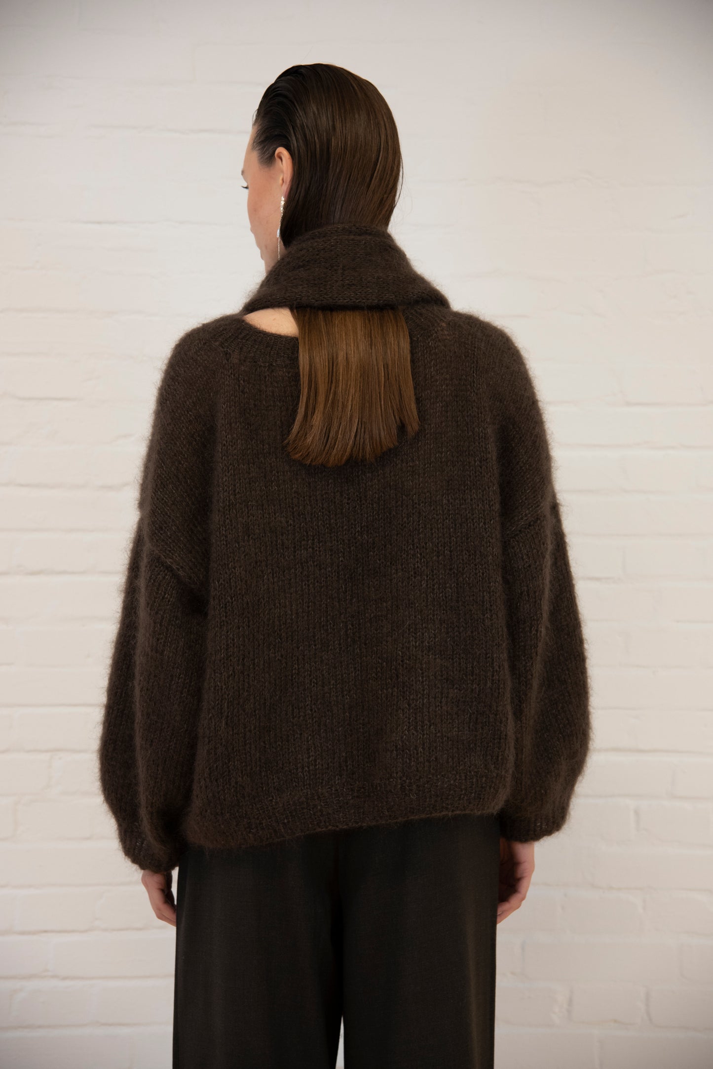 Pullover 3 - Dark Brown