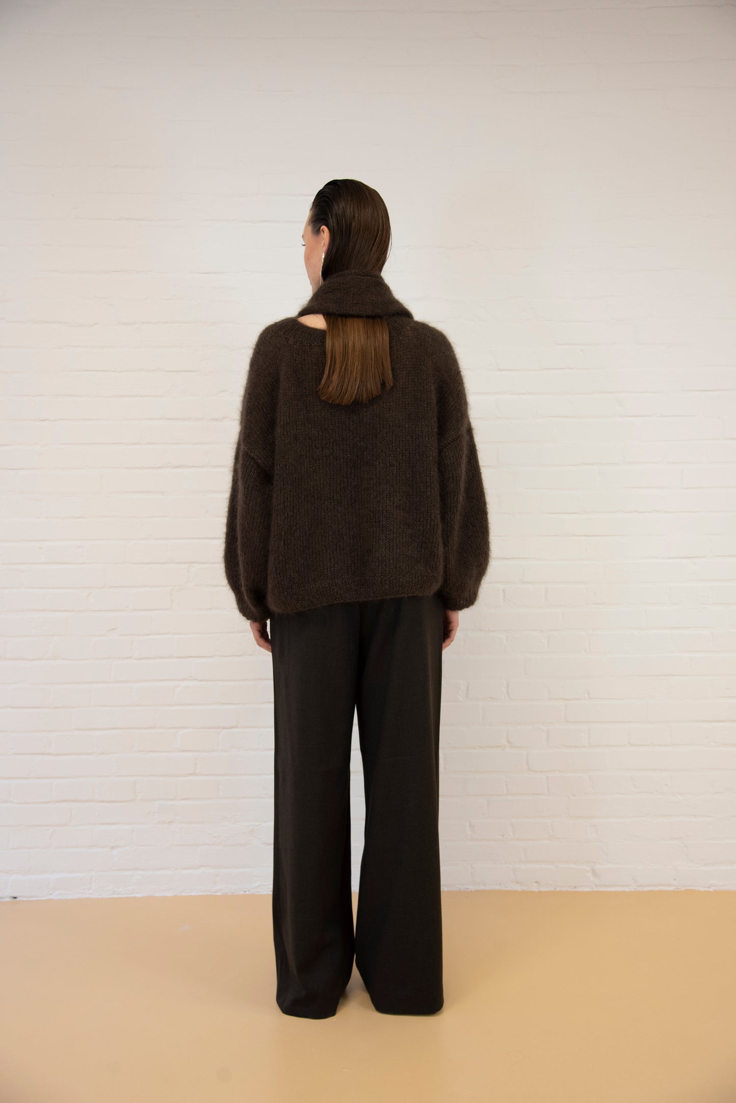 Pullover 3 - Dark Brown