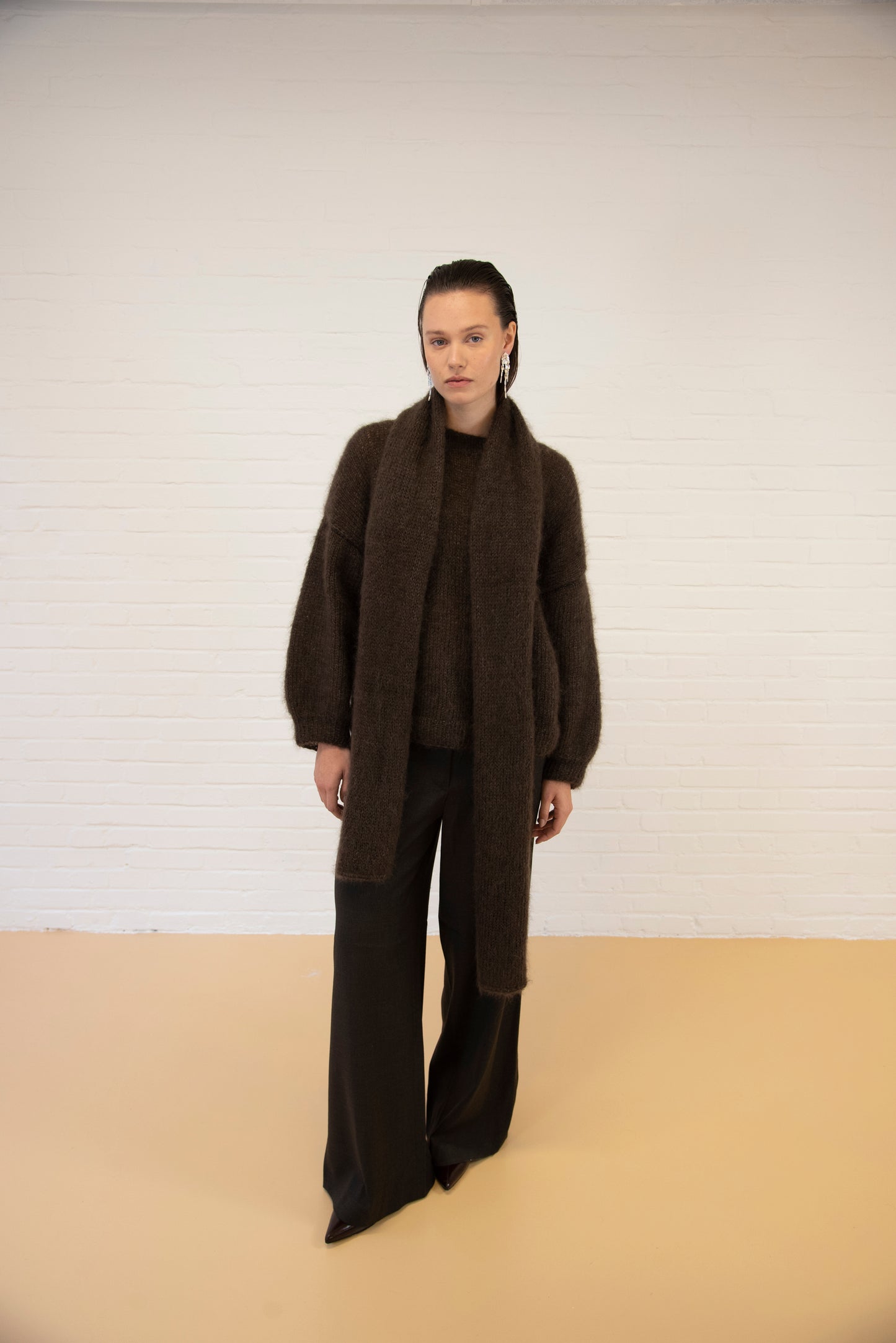 Pullover 3 - Dark Brown