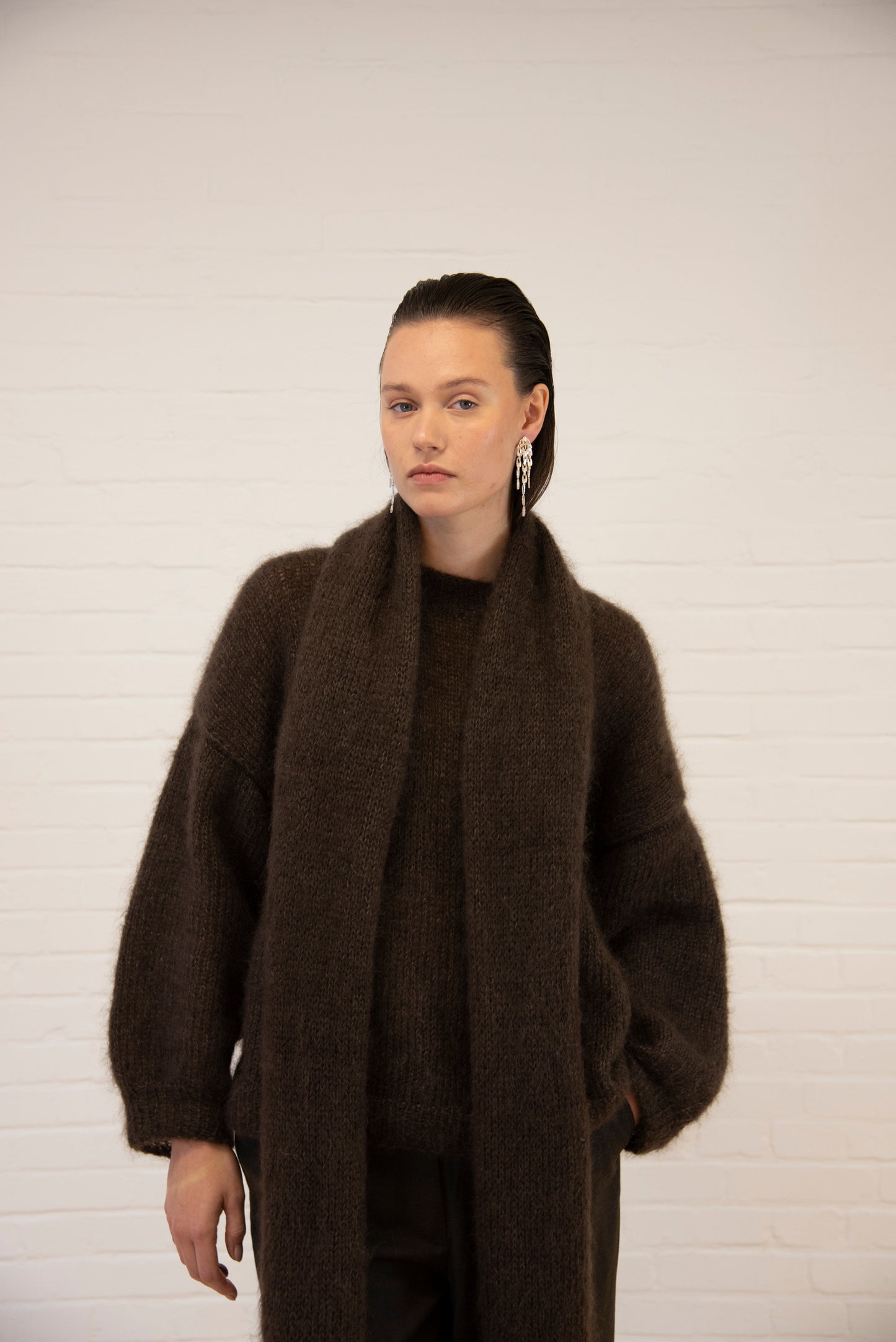 Pullover 3 - Dark Brown