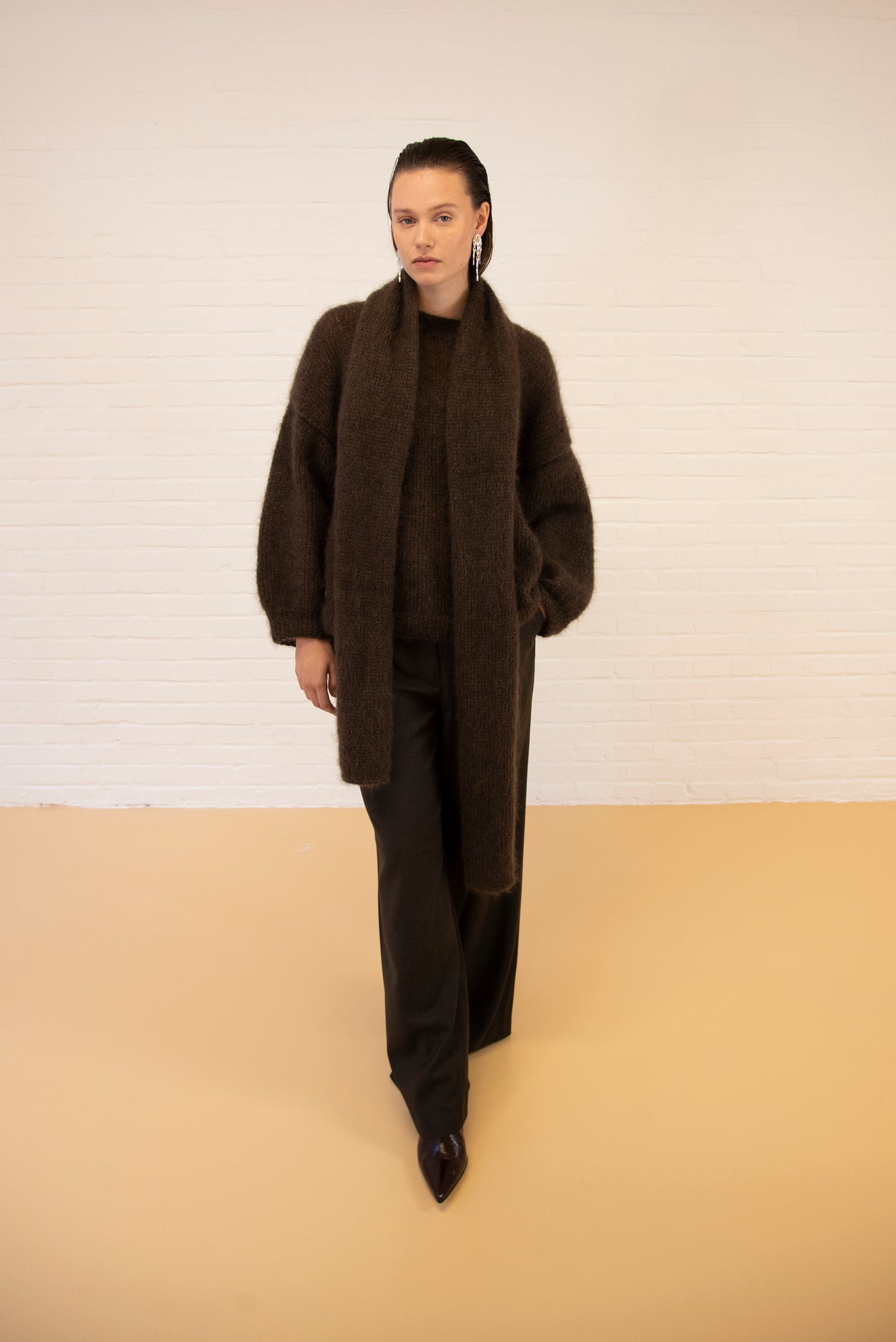 Scarf | Dark Brown