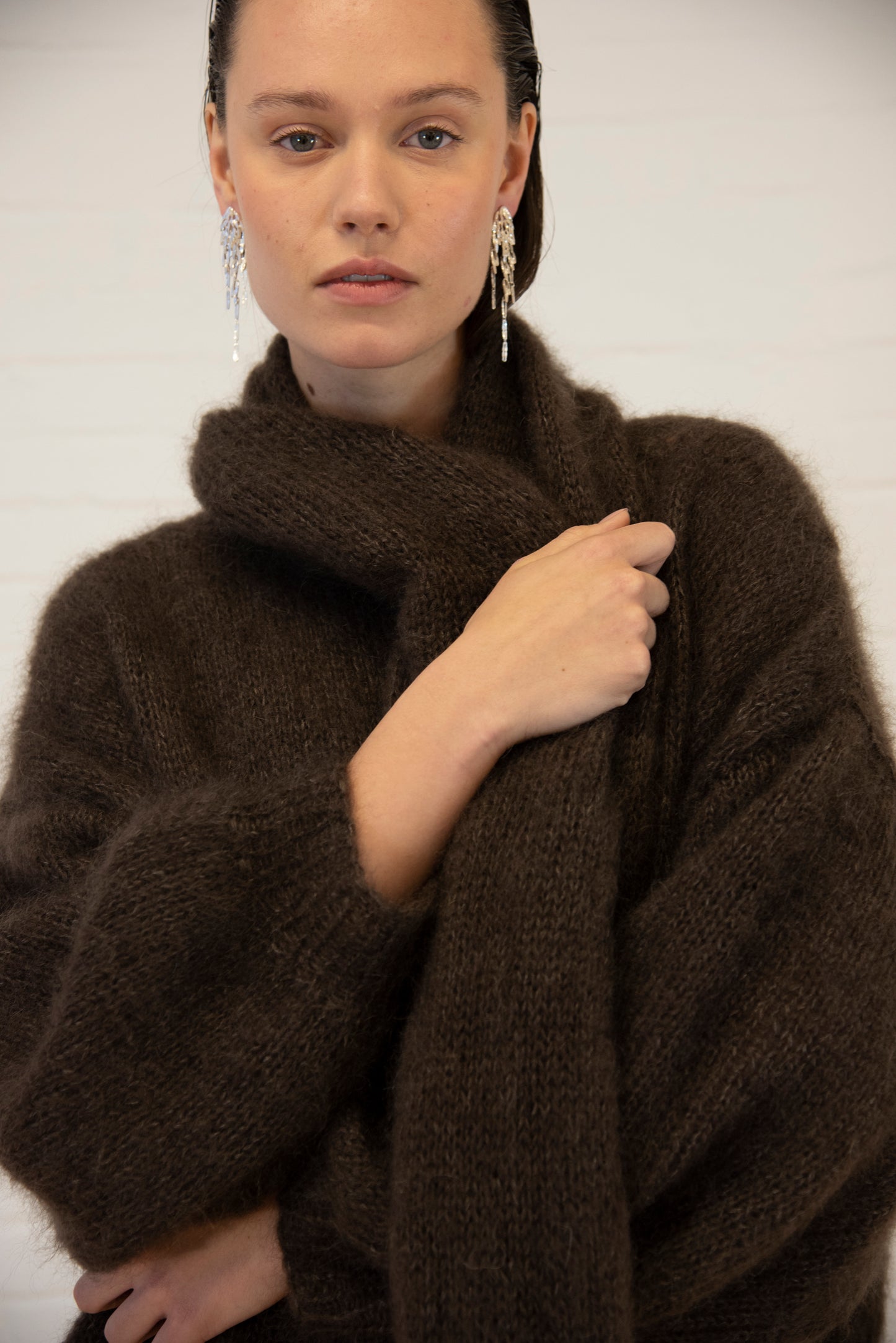 Scarf | Dark Brown