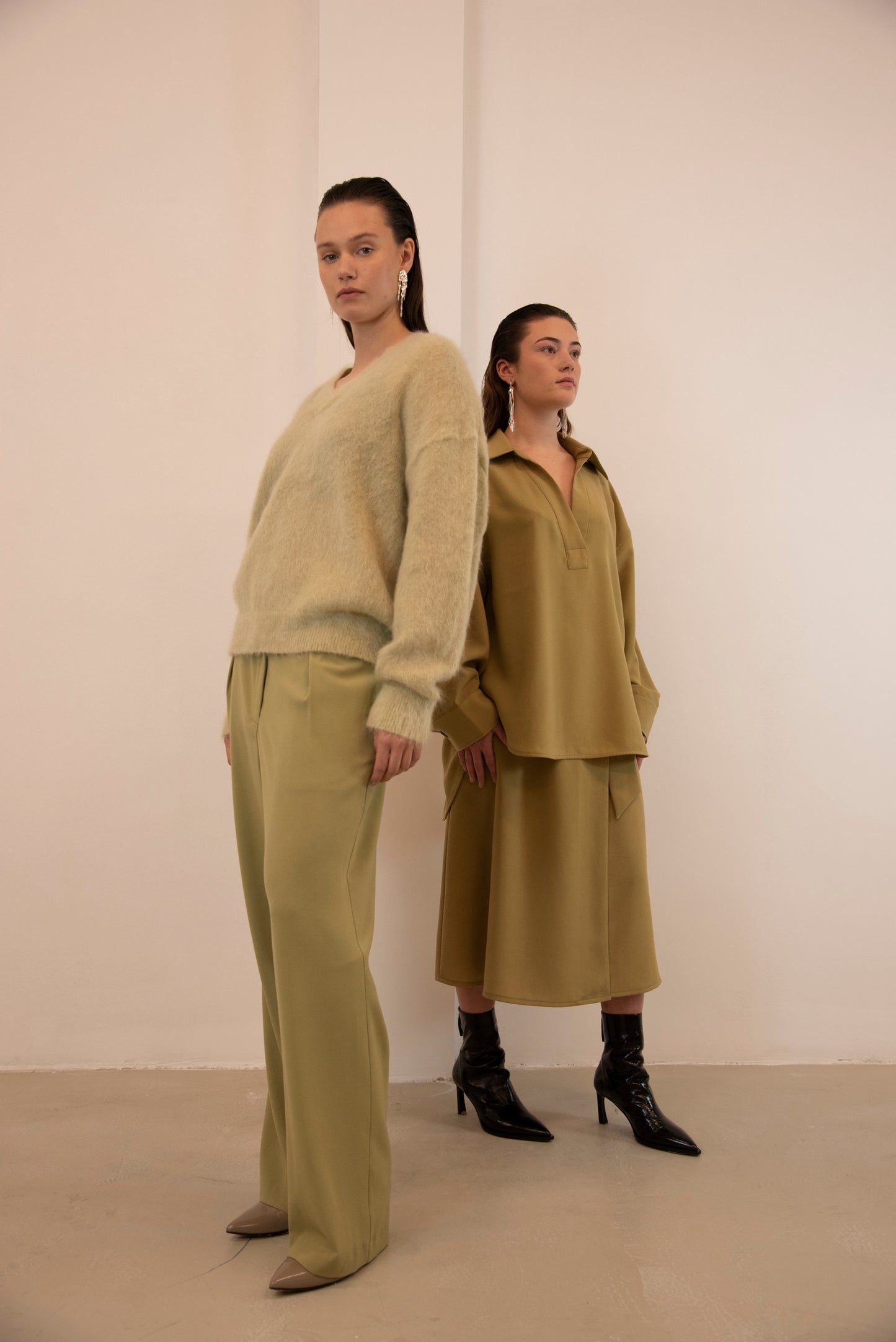 Shirt Oversized | Light Olive