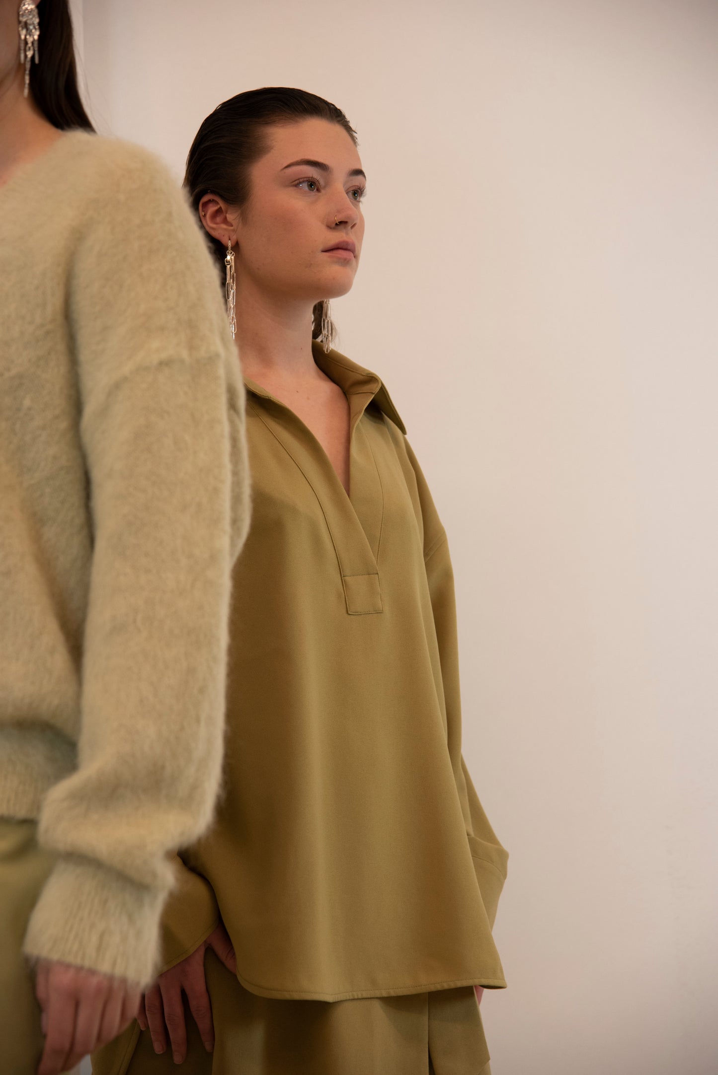 Shirt Oversized | Light Olive