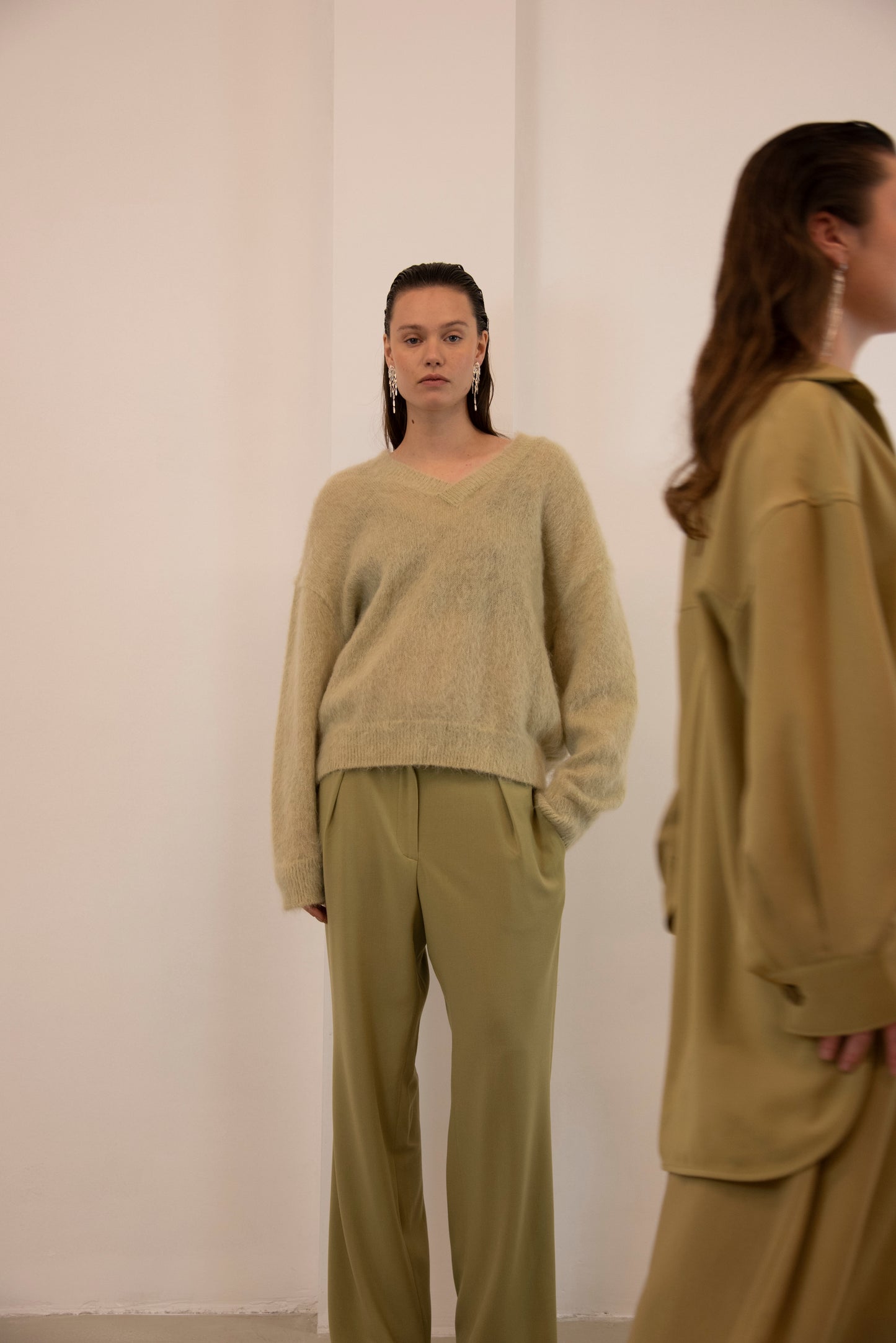 Shirt Oversized | Light Olive