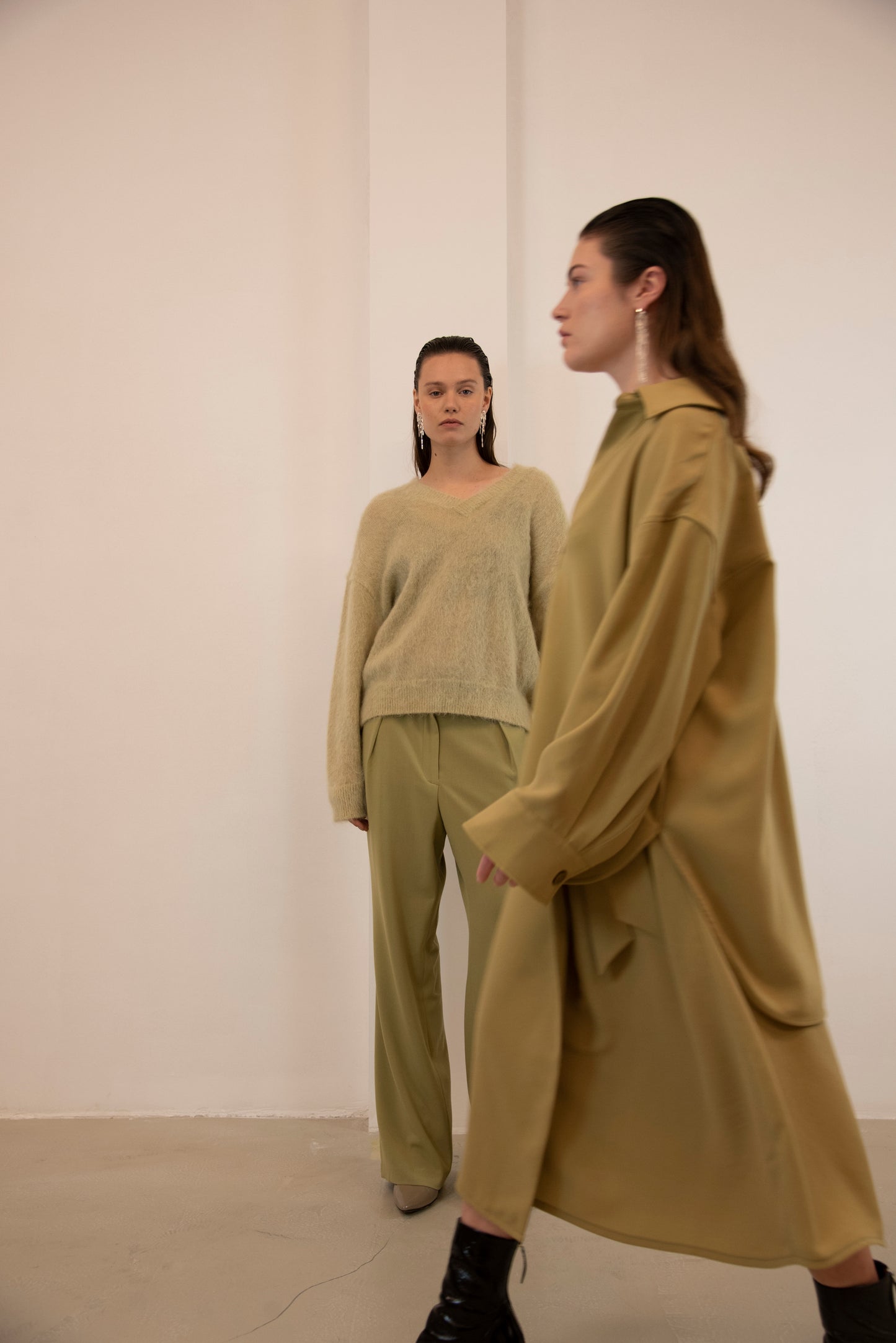 Shirt Oversized | Light Olive