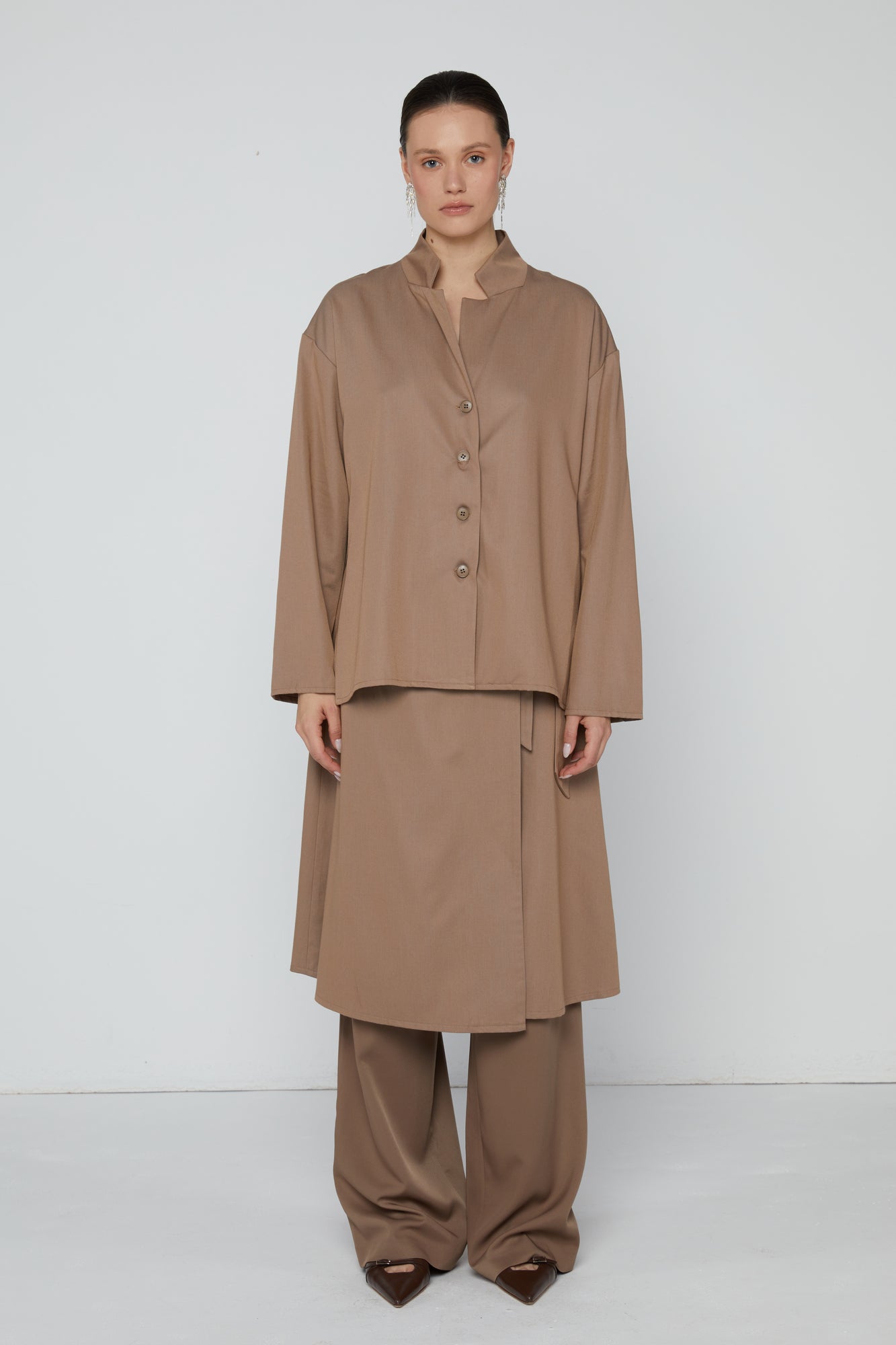 Skirt 2 | Almond
