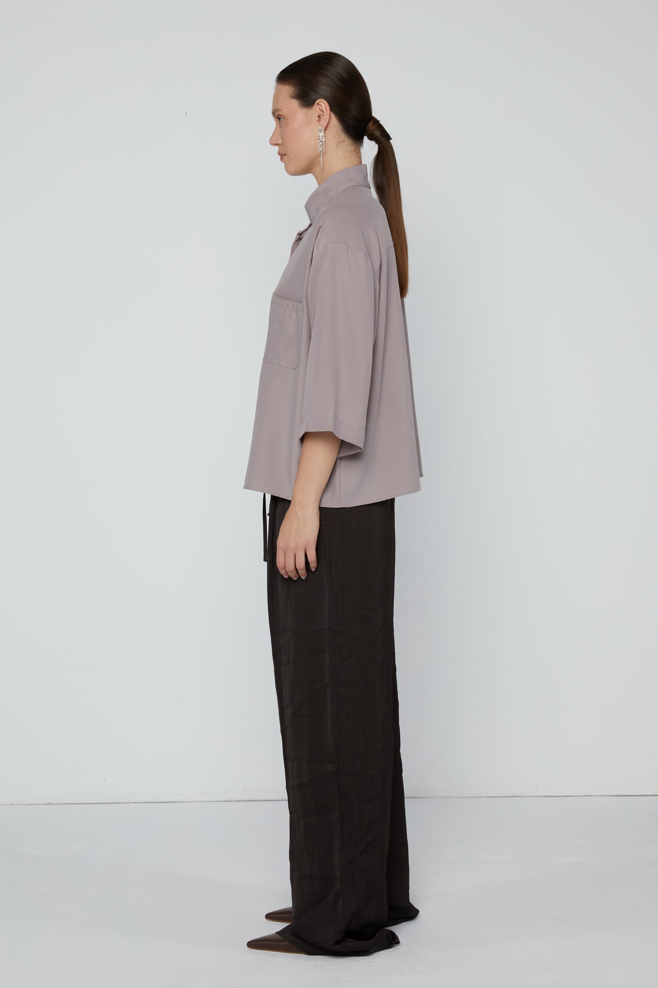 Top 10 Short Sleeved Shirt | Lilac