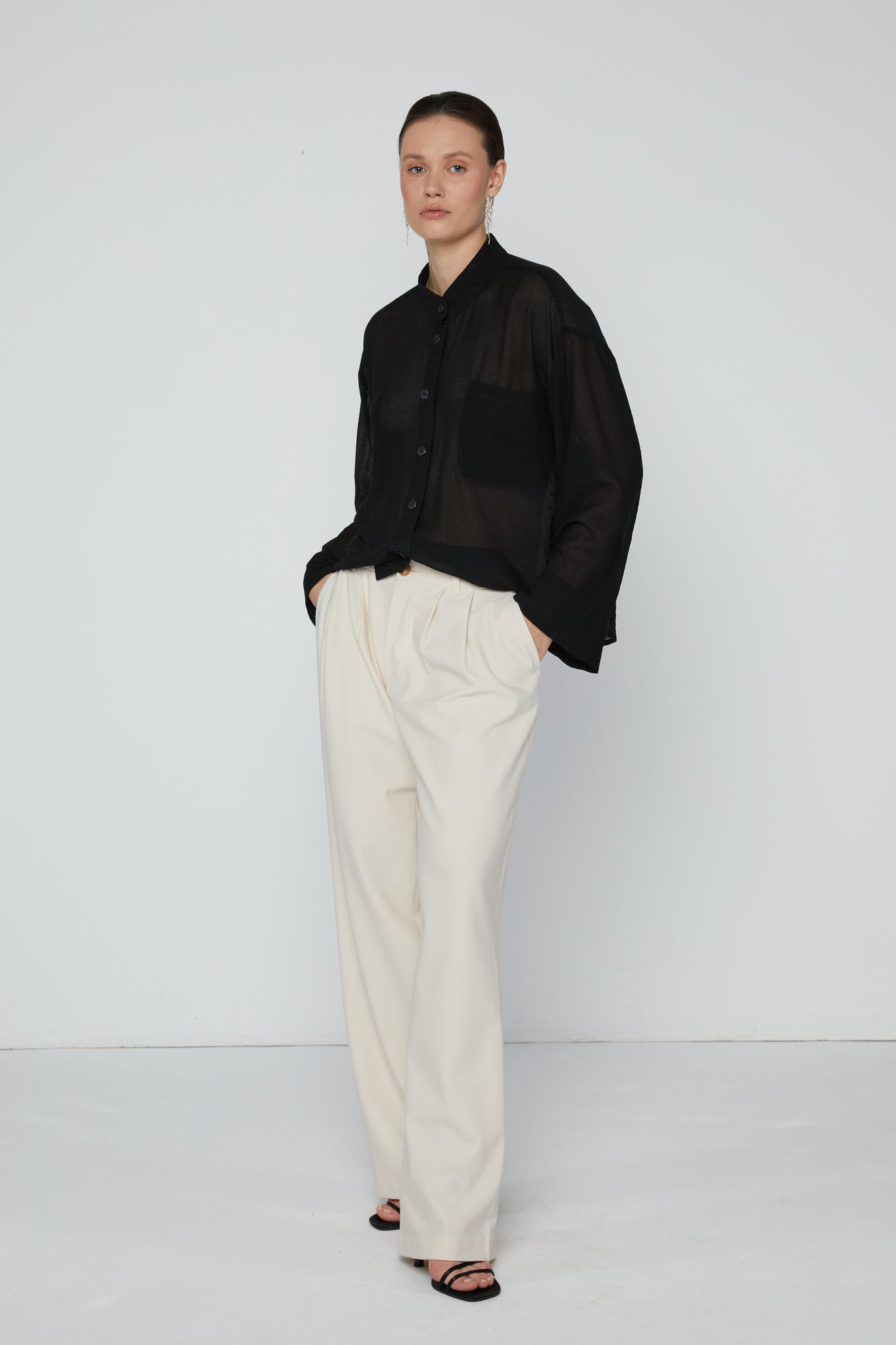 Top 11 Long Sleeved Shirt | Black