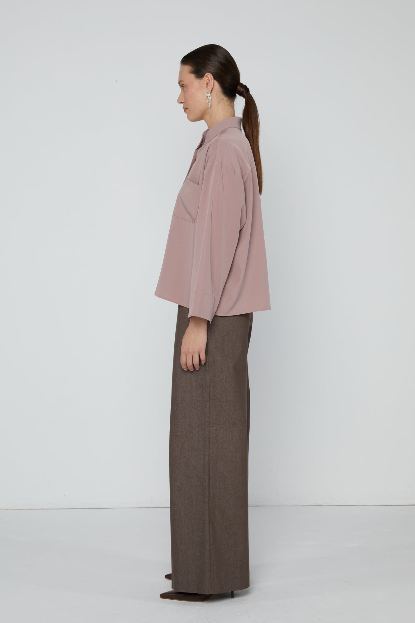 Top 11 Long Sleeved Shirt | Dusty Pink