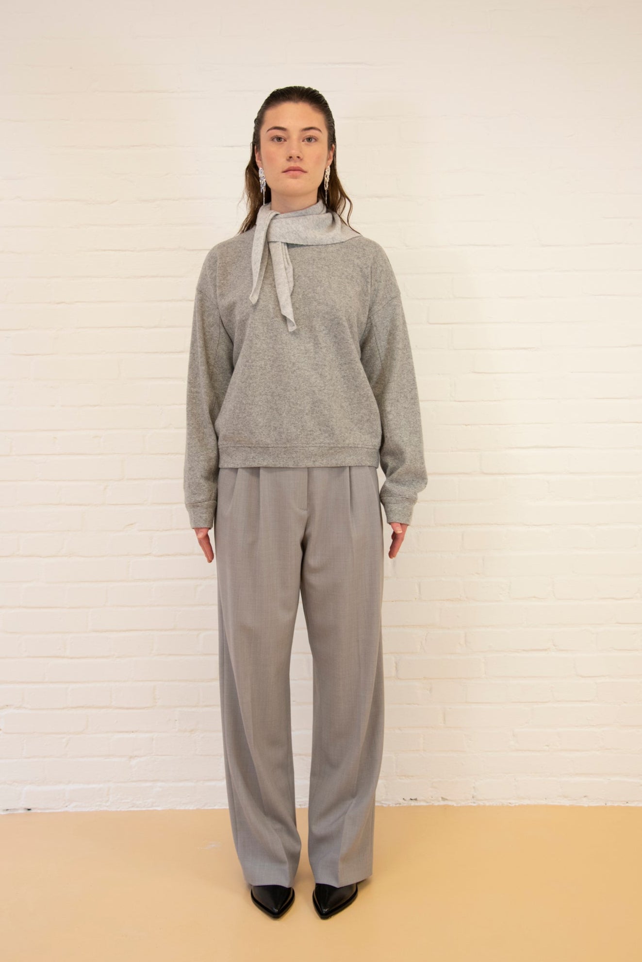Top 23 Crew Neck Sweatshirt | Light Grey