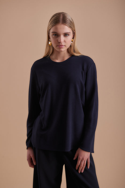 Top 20 Long Sleeved Top | Navy