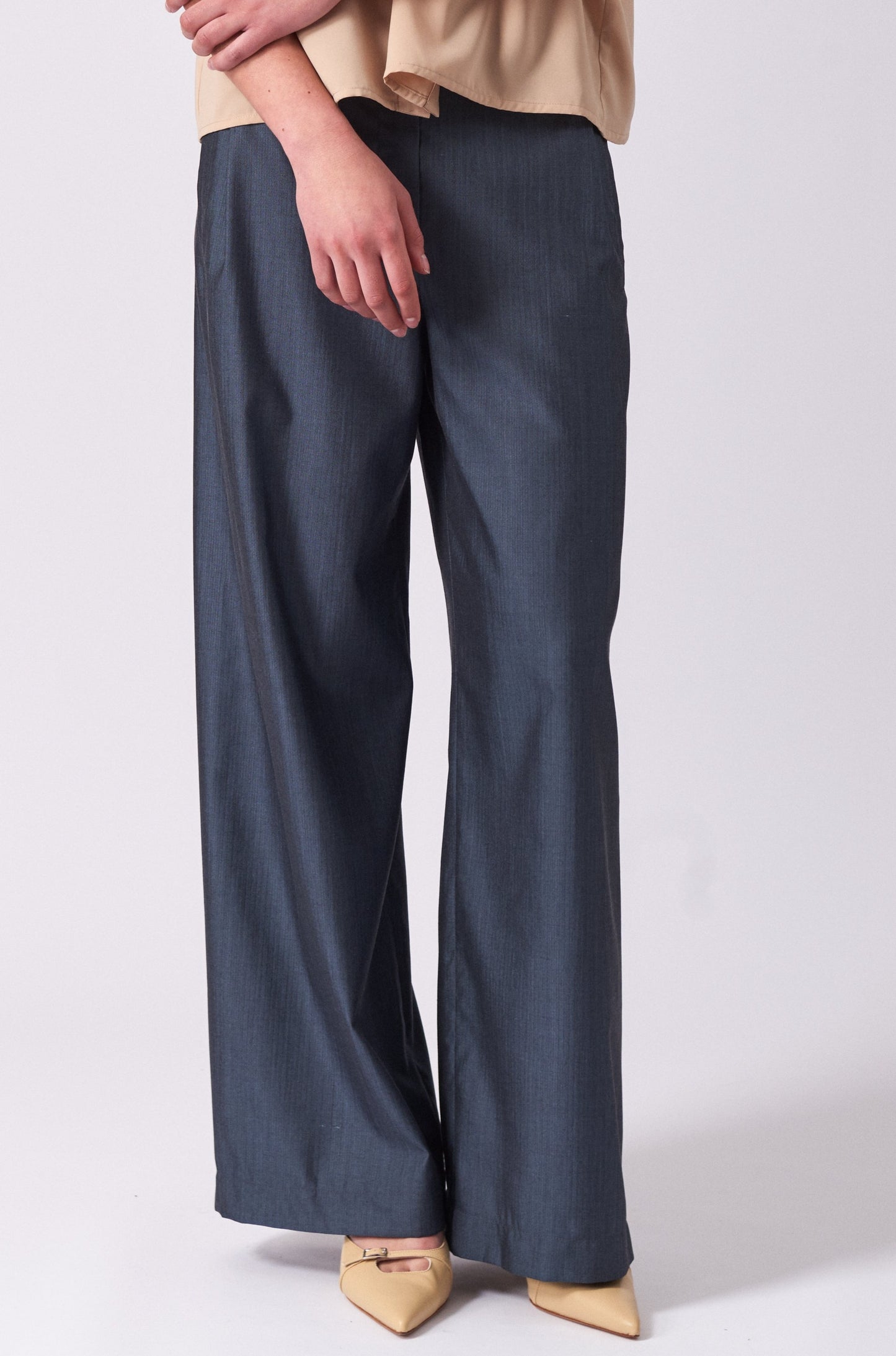 Pants 1 Relaxed Fit Trousers | Petrol