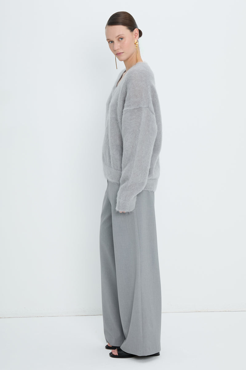 Pullover V neck | Light Gray