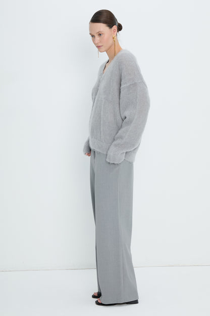 Pullover V neck | Light Gray