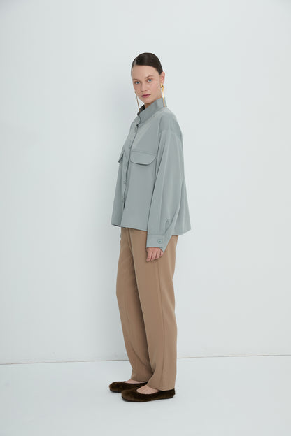 Top 12 Long Sleeved Shirt | Sky
