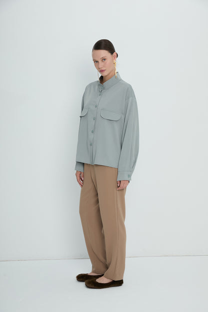 Top 12 Long Sleeved Shirt | Sky