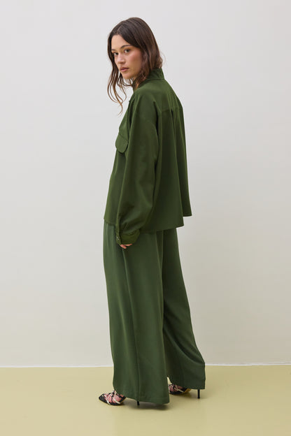 Top 12 Long Sleeved Shirt | Olive