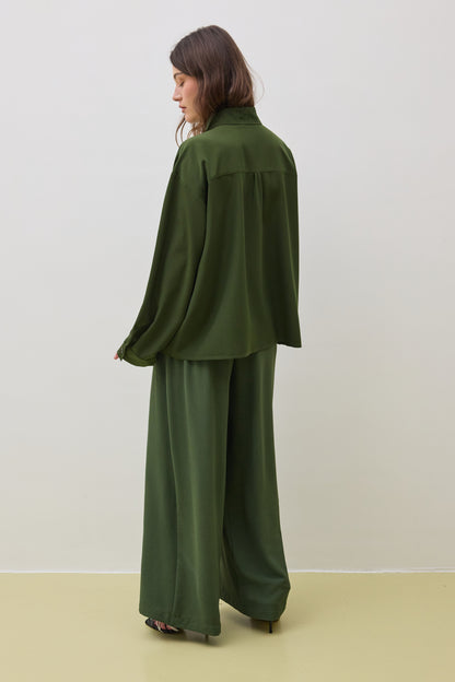 Top 12 Long Sleeved Shirt | Olive