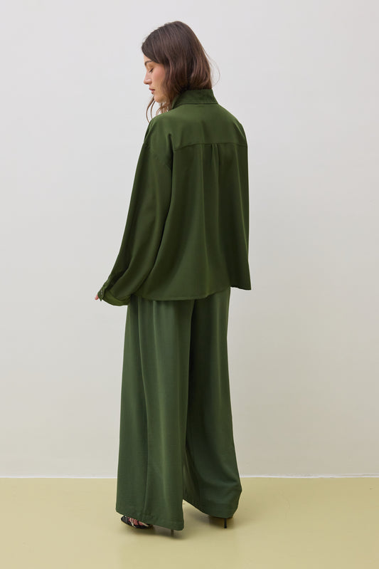 Top 12 Long Sleeved Shirt | Olive