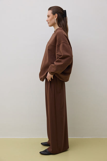 Pants 6 Wide Leg Trousers | Rust