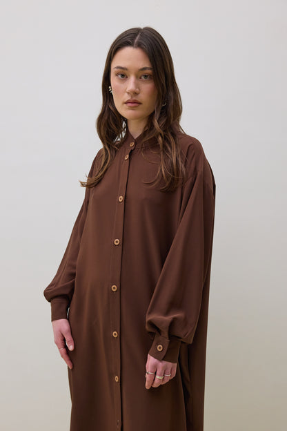 Dress 12 Long Sleeved Dress | Rust
