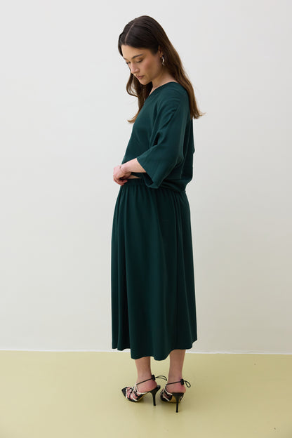 Skirt 1 Medium Length Skirt | Green