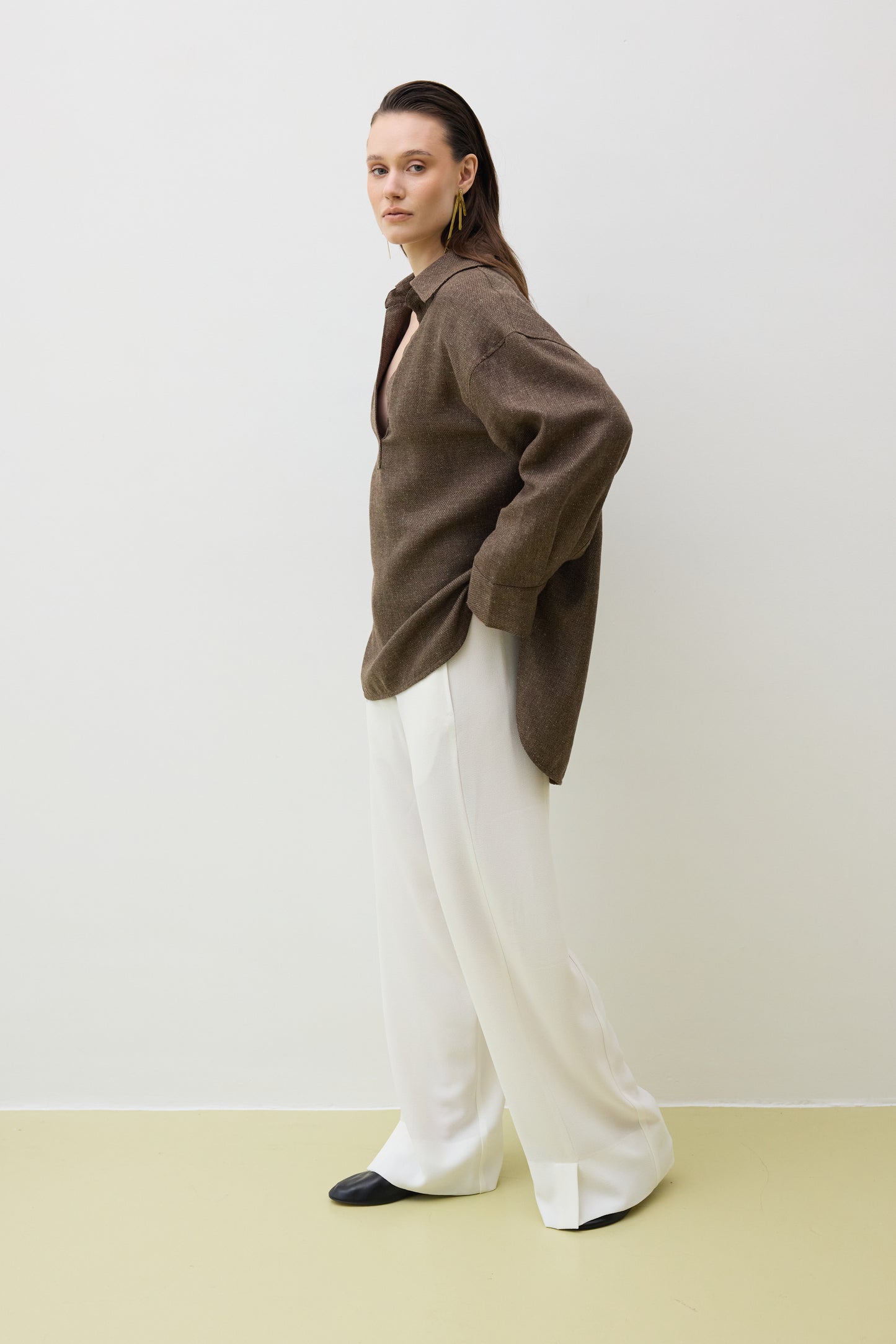 Top 17 Oversized Long Fit | Almond