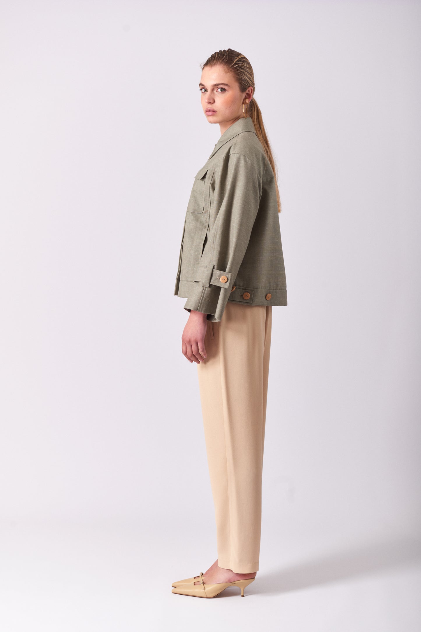 Jacket 1 Relaxed Fit | Dusty Green