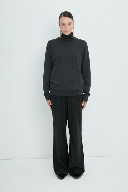 Pants 2 Relaxed Fit Trousers | Charcoal Stripe
