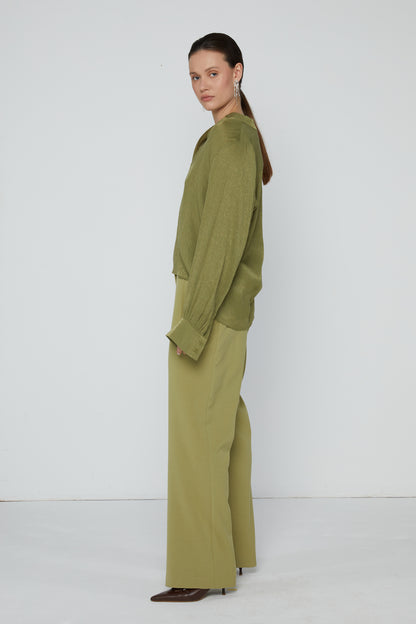 Broek 1 Relaxed Fit Broek | Petrol