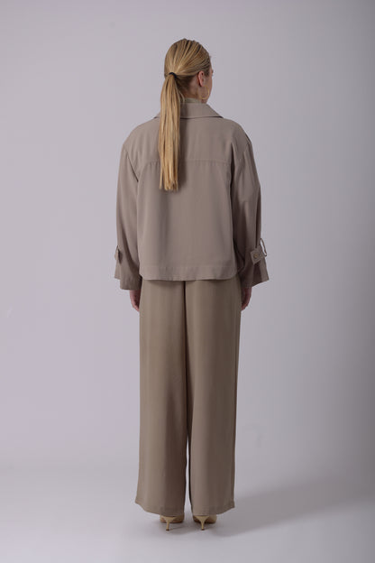 Pants 6 Wide Leg Trousers | Concrete