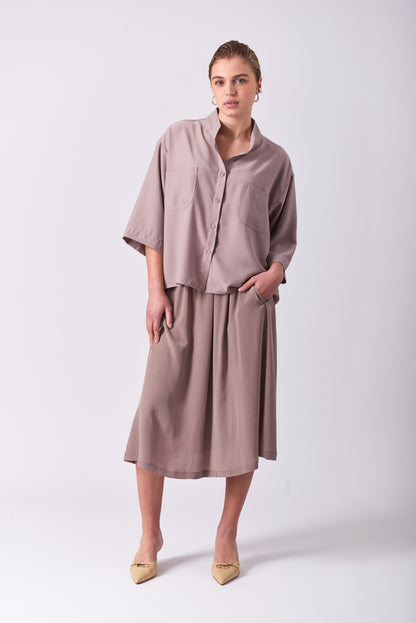 Skirt 1 Medium Length Skirt | Lilac