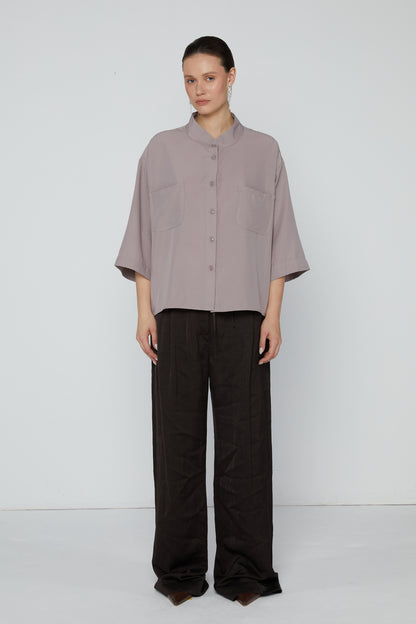 Top 10 Short Sleeved Shirt | Lilac