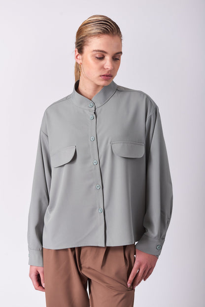 Top 12 Long Sleeved Shirt | Sky