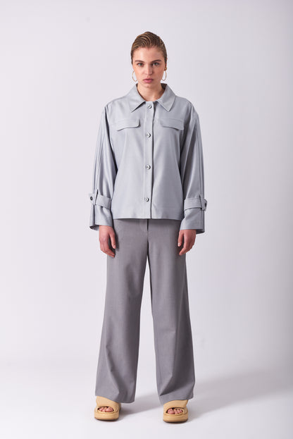 Top 15 Relaxed Fit met puntkraag | Sky