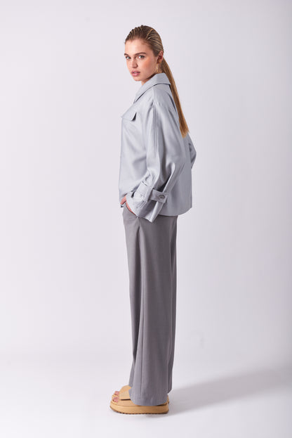 Top 15 Relaxed Fit met puntkraag | Sky
