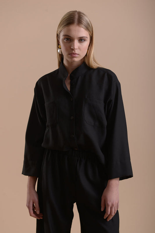 Top 11 Long Sleeved Shirt | Black